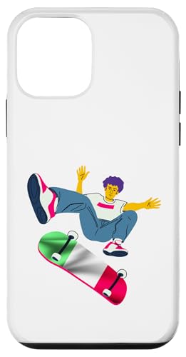 Italien Skateboarding Skateboarder auf einem Skateboard Hülle für iPhone 12 mini von Skaters skate