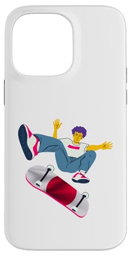 Japan Skateboarding Skateboarder auf einem Skateboard Hülle für iPhone 14 Pro Max von Skaters skate