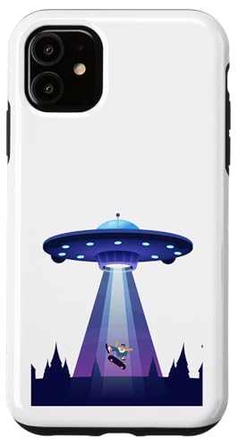 Skateboarding Aliens Skateboarder auf einem Skateboard Hülle für iPhone 11 von Skaters skate