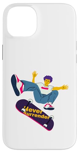 Skateboarding Skateboarder auf einem Skateboard Hülle für iPhone 14 Plus von Skaters skate