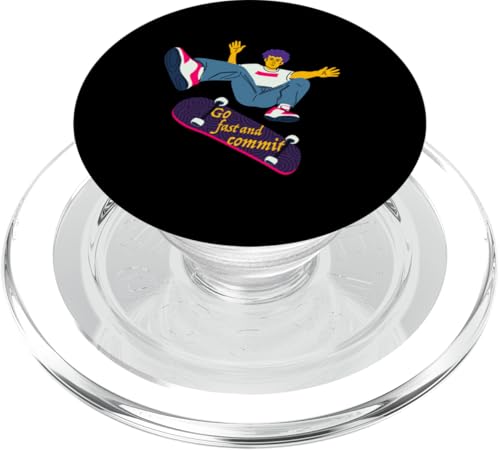Skateboarding Skateboarder auf einem Skateboard PopSockets PopGrip für MagSafe Skateboarding Skateboarder auf einem Skateboard PopSockets PopGrip für MagSafe von Skaters skate