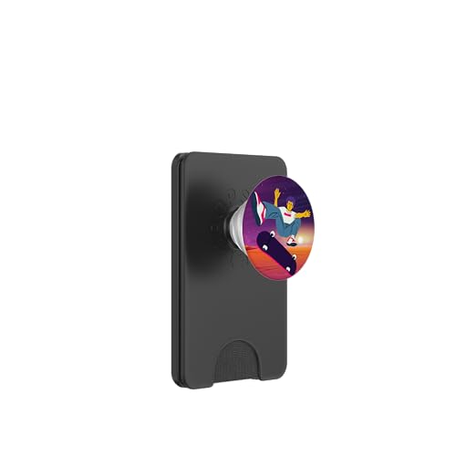 Skateboarding Skateboarder auf einem Skateboard PopSockets PopWallet für MagSafe von Skaters skate