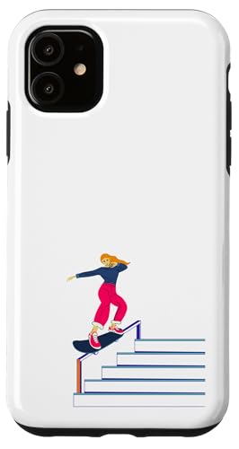 Skateboarding Treppen Skateboarder auf einem Skateboard Hülle für iPhone 11 Skateboarding Treppen Skateboarder auf einem Skateboard Hülle für iPhone 11 von Skaters skate