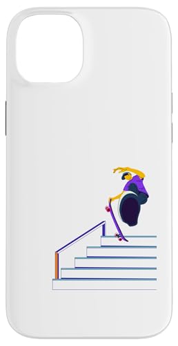 Skateboarding Treppen Skateboarder auf einem Skateboard Hülle für iPhone 14 Plus Skateboarding Treppen Skateboarder auf einem Skateboard Hülle für iPhone 14 Plus von Skaters skate