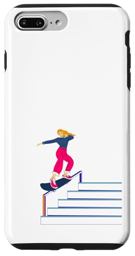 Skateboarding Treppen Skateboarder auf einem Skateboard Hülle für iPhone 7 Plus/8 Plus Skateboarding Treppen Skateboarder auf einem Skateboard Hülle für iPhone 7 Plus/8 Plus von Skaters skate