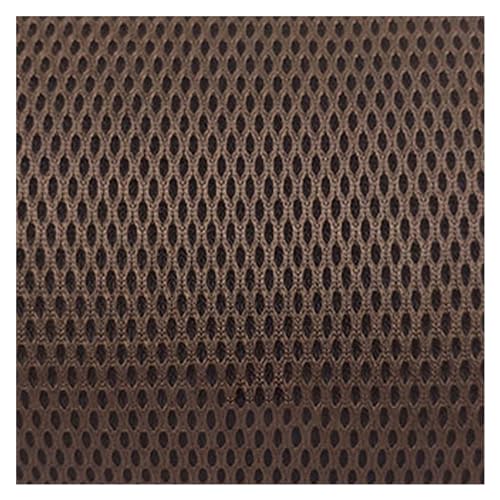 Lautsprecher-Grill-Tuch,Tuch für Lautsprechergrill 140 x 50 cm Lautsprecher-Netzstoff, staubdicht, schalldichte Netzabdeckung, Stereo-Gille-Stoff, Grill, Radio, Akustikfilter, Schutzzubehör(Coffee) von Skdvy