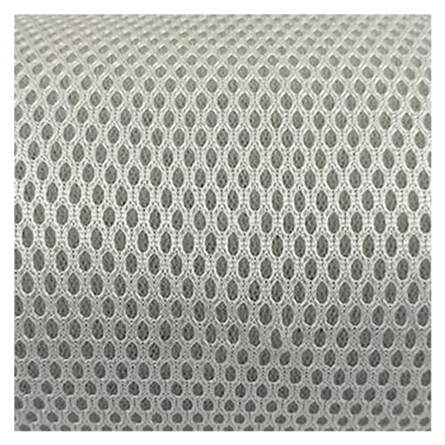 Lautsprecher-Grill-Tuch,Tuch für Lautsprechergrill 140 x 50 cm Lautsprecher-Netzstoff, staubdicht, schalldichte Netzabdeckung, Stereo-Gille-Stoff, Grill, Radio, Akustikfilter, Schutzzubehör(Gray) von Skdvy