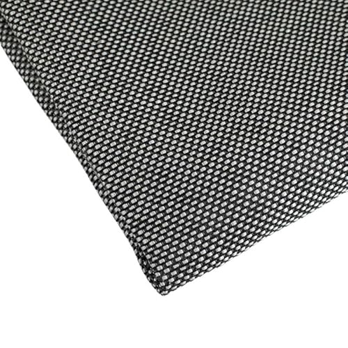 Lautsprecher-Grill-Tuch,Tuch für Lautsprechergrill Antike schwarze und graubraune Lautsprecher-Netzabdeckung, Lautsprechermaske, schalltransparentes Tuch, staubdicht, schallabsorbierend, weiche Tasche Lautsprecher-Grill-Tuch,Tuch für Lautsprechergrill Antike schwarze und graubraune Lautsprecher-Netzabdeckung, Lautsprechermaske, schalltransparentes Tuch, staubdicht, schallabsorbierend, weiche Tasche von Skdvy
