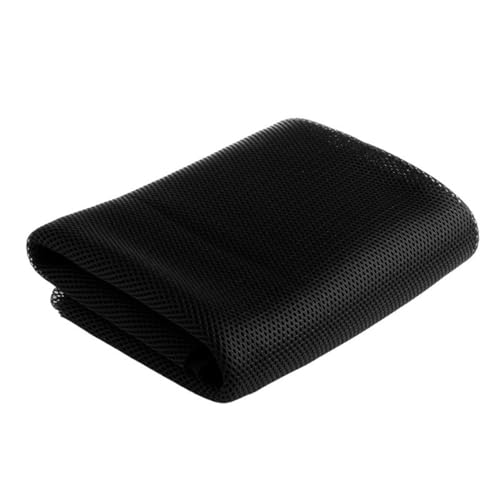 Lautsprecher-Grill-Tuch,Tuch für Lautsprechergrill Lautsprecher-Mesh-Lautsprecher-Grilltuch, Stereo-Grillgewebe, staubdichtes Audio-Tuch(Black) von Skdvy