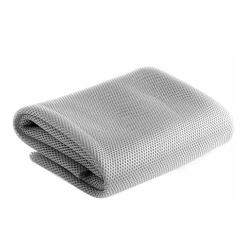 Lautsprecher-Grill-Tuch,Tuch für Lautsprechergrill Lautsprecher Mesh Tuch Atmungsaktive akustische Sound Box Staubdichte Schutz-Stereo-Audio-Dekoration Home Funkgeräte(Sliver) von Skdvy