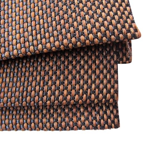 Lautsprecher-Grill-Tuch,Tuch für Lautsprechergrill Lautsprecher Staubstoffgitter Filtergewebe Mesh Tuch Lautsprecher Maske Tuch Gesicht Tuch for Reparaturlautsprecher(0.7x0.5m Brown) von Skdvy