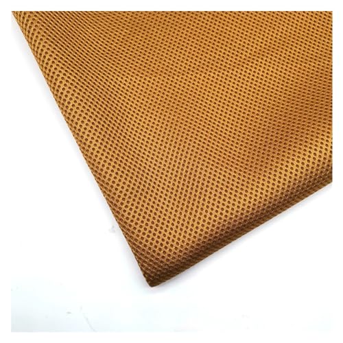 Lautsprecher-Grill-Tuch,Tuch für Lautsprechergrill Lautsprecherstoffe for Stereo-Soundbox-Lautsprecher-Grilltuch, staubdichte Schutzhülle(Brown,50cm-50cm) von Skdvy