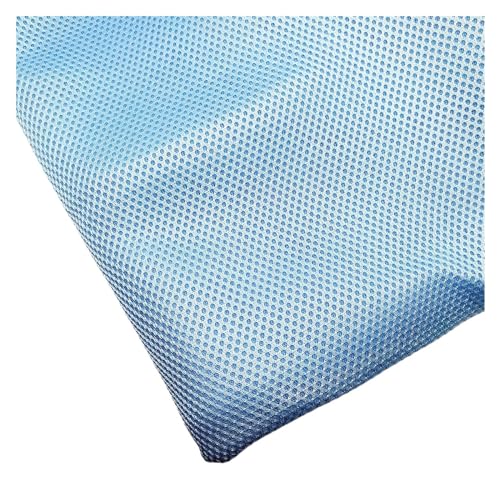 Lautsprecher-Grill-Tuch,Tuch für Lautsprechergrill Lautsprecherstoffe for Stereo-Soundbox-Lautsprecher-Grilltuch, staubdichte Schutzhülle(SkyBlue,100cm-150cm) von Skdvy