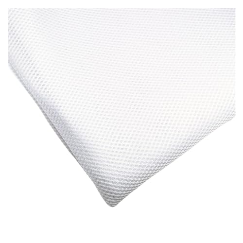 Lautsprecher-Grill-Tuch,Tuch für Lautsprechergrill Lautsprecherstoffe for Stereo-Soundbox-Lautsprecher-Grilltuch, staubdichte Schutzhülle(White,100cm-150cm) von Skdvy