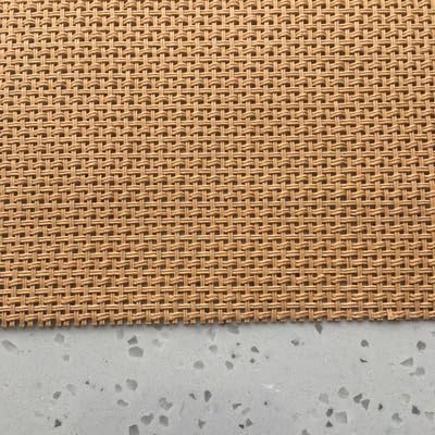 Lautsprecher-Grill-Tuch,Tuch für Lautsprechergrill Retro Bassgitarre Lautsprecher Mesh Lautsprecher Staub Tuch Stereo Grill Filter Audio staubdichte Tuch(L0.5m W0.75M,Yellow) von Skdvy