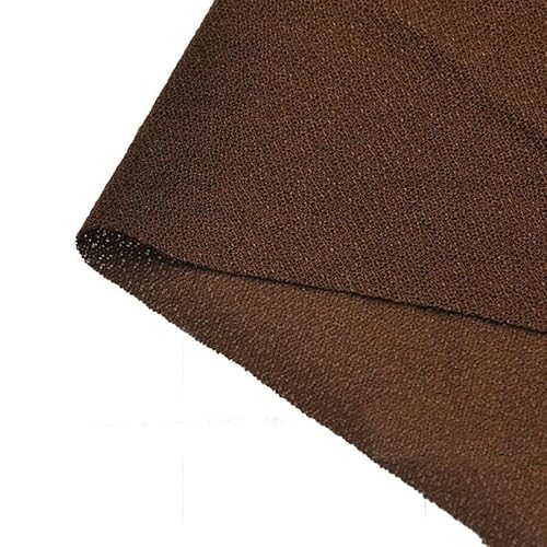 Lautsprecher-Grill-Tuch,Tuch für Lautsprechergrill Silber/Rot/Weiß/Schwarz/Braun Lautsprecher Stereo Staub Tuch Filter Stoff Mesh Lautsprechergitter Mesh Tuch 1.7x0,5m(Brown) von Skdvy