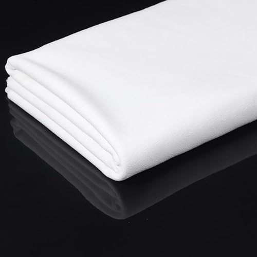 Lautsprecher-Grill-Tuch,Tuch für Lautsprechergrill Silber/Rot/Weiß/Schwarz/Braun Lautsprecher Stereo Staub Tuch Filter Stoff Mesh Lautsprechergitter Mesh Tuch 1.7x0,5m(White) von Skdvy