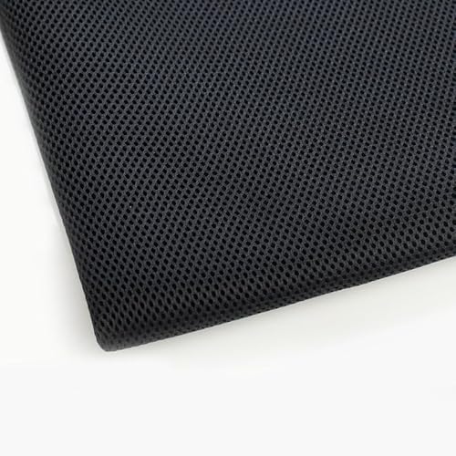 Lautsprecher-Grill-Tuch,Tuch für Lautsprechergrill Verdicktes Mesh-schwarzes Lautsprecher-Lautsprecher-Maskentuch, Audio-Mesh-Abdeckungstuch, staubdichtes, schalldurchlässiges Tuch, Theatertechnik-Tuc von Skdvy