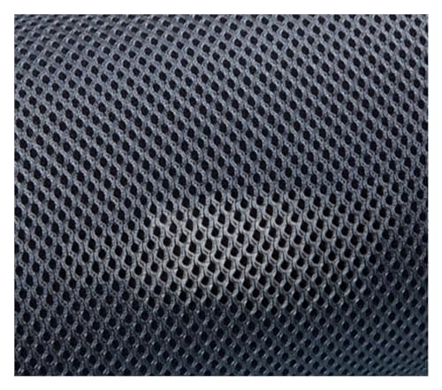 Lautsprecher-Grill-Tuch,Tuch für Lautsprechergrill Verdicktes Mesh-schwarzes Lautsprecher-Lautsprecher-Maskentuch, Audio-Mesh-Abdeckungstuch, staubdichtes, schalldurchlässiges Tuch, Theatertechnik-Tuc von Skdvy
