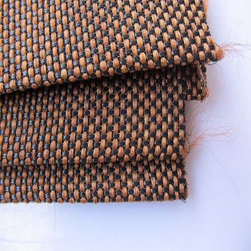 Skdvy Lautsprecher-Grill-Tuch,Tuch für Lautsprechergrill Lautsprecher Staubstoffgitter Filtergewebe Mesh Tuch Lautsprecher Maske Tuch Gesicht Tuch for Reparaturlautsprecher(1.5x0.5m Brown) von Skdvy