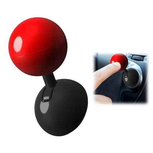 Auto Ein Knopf Startwippe, Auto Starthebel, Auto Startknopfwippe, Motorstart und Stoppknopf Joystick (Rot) von Skeadex