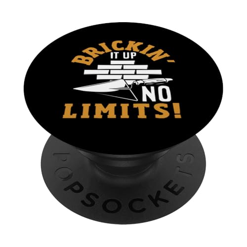 Maurer Brickin' It Up ohne Grenzen PopSockets Klebender PopGrip Maurer Brickin' It Up ohne Grenzen PopSockets Klebender PopGrip von Skilled Masonry Bricklaying Professionals Gifts