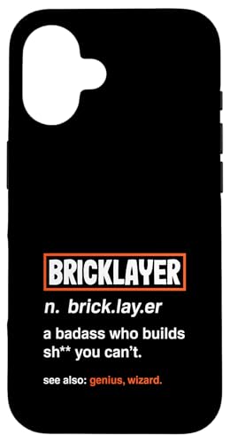 Maurer Definition Genius Wizard Humor Hülle für iPhone 16 Maurer Definition Genius Wizard Humor Hülle für iPhone 16 von Skilled Masonry Bricklaying Professionals Gifts