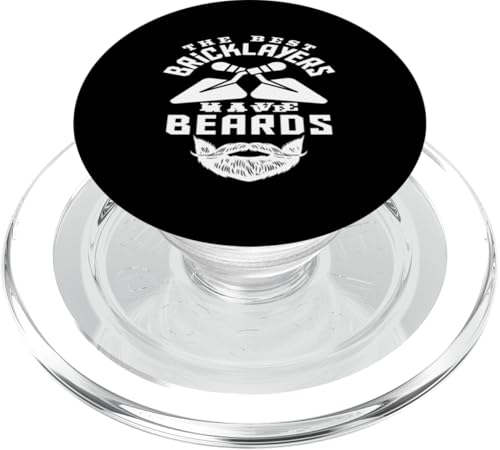 Maurer Die besten Maurer haben Bärte PopSockets PopGrip für MagSafe von Skilled Masonry Bricklaying Professionals Gifts