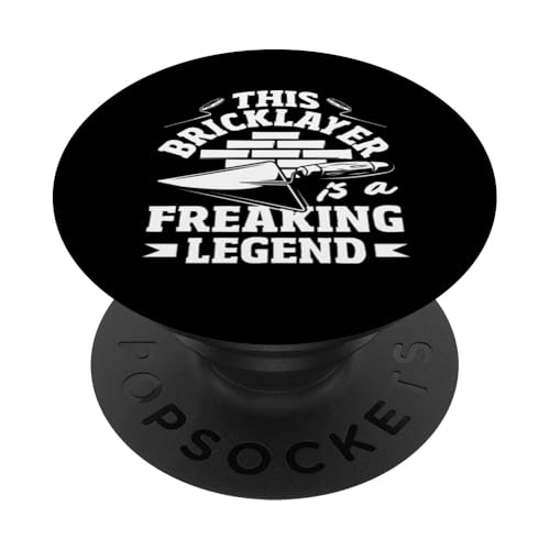 Maurer Dieser Maurer ist eine verdammte Legende PopSockets Klebender PopGrip von Skilled Masonry Bricklaying Professionals Gifts
