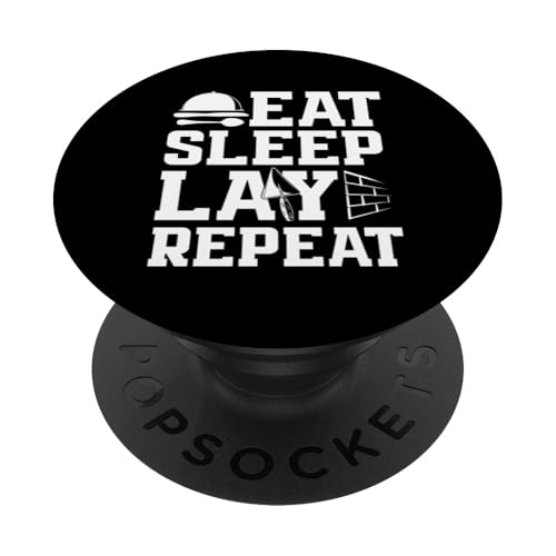 Maurer Eat Sleep Lay Repeat PopSockets Klebender PopGrip von Skilled Masonry Bricklaying Professionals Gifts