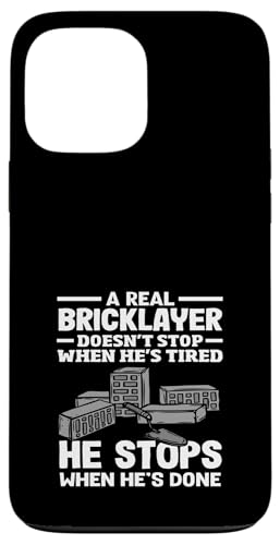 Maurer Ein echter Maurer stoppt nicht, dass er stoppt, wenn er es ist Hülle für iPhone 13 Pro Max Maurer Ein echter Maurer stoppt nicht, dass er stoppt, wenn er es ist Hülle für iPhone 13 Pro Max von Skilled Masonry Bricklaying Professionals Gifts