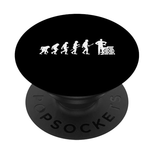 Maurer Evolution Bausteine PopSockets Klebender PopGrip von Skilled Masonry Bricklaying Professionals Gifts