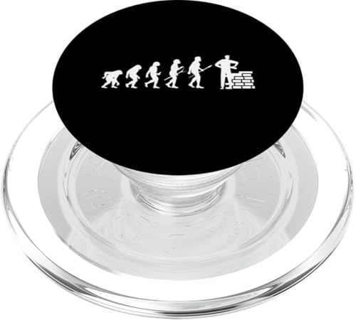 Maurer Evolution Bausteine PopSockets PopGrip für MagSafe von Skilled Masonry Bricklaying Professionals Gifts