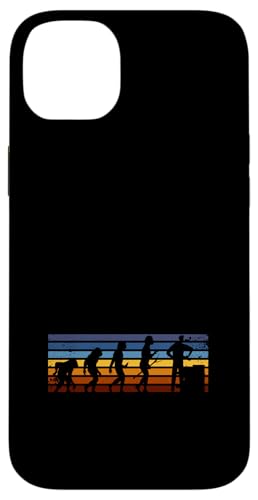 Maurer Evolution Retro Vintage Stil Kunst Hülle für iPhone 14 Plus von Skilled Masonry Bricklaying Professionals Gifts