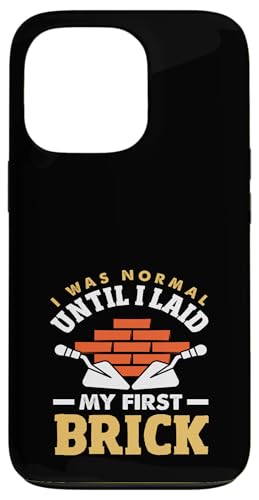 Maurer Ich war normal, bis ich meinen ersten Ziegelstein gelegt habe Hülle für iPhone 13 Pro Maurer Ich war normal, bis ich meinen ersten Ziegelstein gelegt habe Hülle für iPhone 13 Pro von Skilled Masonry Bricklaying Professionals Gifts