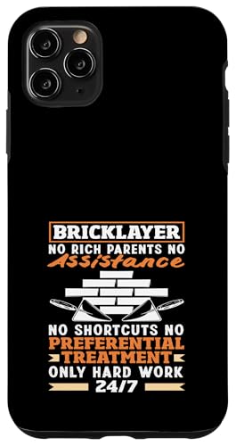 Maurer Keine reichen Eltern Keine Hilfe Keine Abkürzungen Hülle für iPhone 11 Pro Max von Skilled Masonry Bricklaying Professionals Gifts