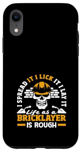 Maurer Leben als Maurer ist rau Hülle für iPhone XR von Skilled Masonry Bricklaying Professionals Gifts