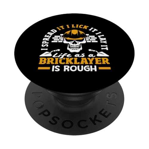 Maurer Leben als Maurer ist rau PopSockets Klebender PopGrip Maurer Leben als Maurer ist rau PopSockets Klebender PopGrip von Skilled Masonry Bricklaying Professionals Gifts