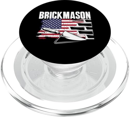 Maurer Maurer USA Flagge Pride PopSockets PopGrip für MagSafe von Skilled Masonry Bricklaying Professionals Gifts