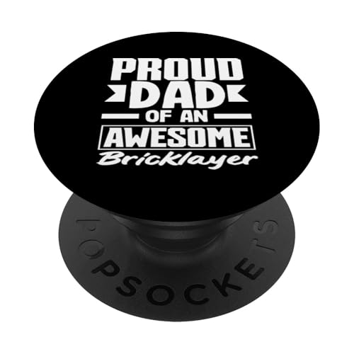 Maurer Stolzer Vater eines großartigen Maurers PopSockets Klebender PopGrip Maurer Stolzer Vater eines großartigen Maurers PopSockets Klebender PopGrip von Skilled Masonry Bricklaying Professionals Gifts
