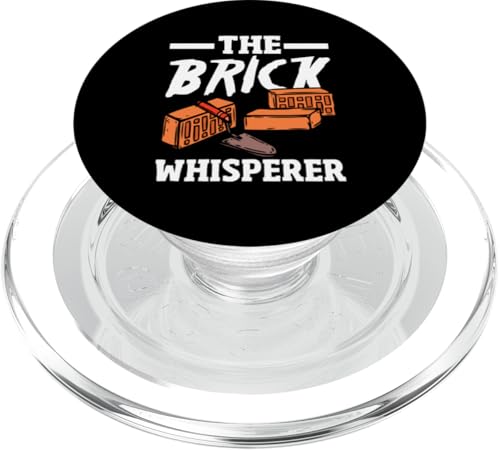 Maurer The Brick Whisperer Mason Craft PopSockets PopGrip für MagSafe von Skilled Masonry Bricklaying Professionals Gifts