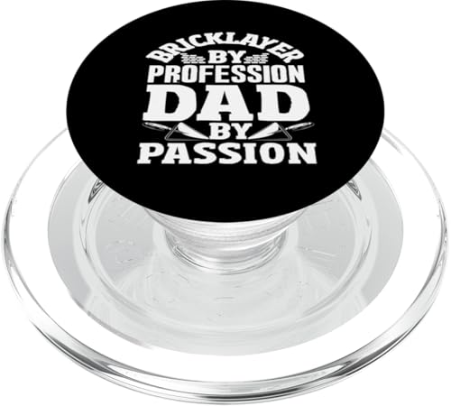 Maurer von Beruf Dad By Passion PopSockets PopGrip für MagSafe Maurer von Beruf Dad By Passion PopSockets PopGrip für MagSafe von Skilled Masonry Bricklaying Professionals Gifts