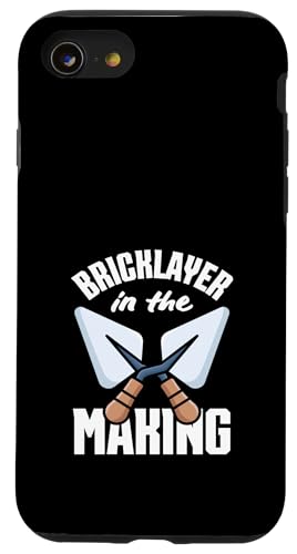 T-Shirt „Bricklayer In The Making Enthusiast“ Hülle für iPhone SE (2020) / 7 / 8 von Skilled Masonry Bricklaying Professionals Gifts