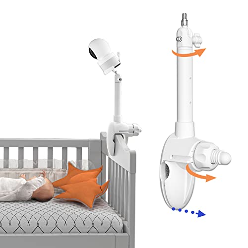 Babyphone Halterung für VTech VM5463-360° Verstellbar, Stabil und Langlebig, Speziell für Babybetten, Keine Bohrinstallation von SkingHong