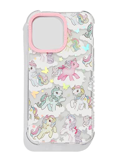 Skinnydip My Little Pony – iPhone 13 Pro Hülle – Cartoon Pferd Schützende stoßfeste Handyhülle, schlank und leicht, rutschfeste süße Hülle für Mädchen von Skinnydip