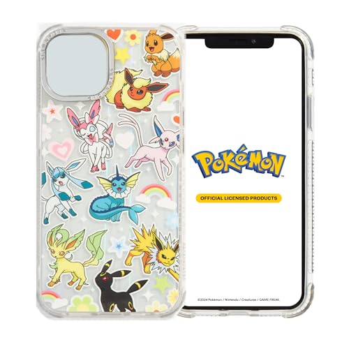 Skinnydip Pokémon Eeveelutions – Schutzhülle für iPhone 14, stilvolle & stoßfeste Cartoon-Hülle, schlank & leicht, rutschfeste, niedliche Schutzhülle, Geschenk für Mädchen, kompatibel mit iPhone Skinnydip Pokémon Eeveelutions – Schutzhülle für iPhone 14, stilvolle & stoßfeste Cartoon-Hülle, schlank & leicht, rutschfeste, niedliche Schutzhülle, Geschenk für Mädchen, kompatibel mit iPhone von Skinnydip