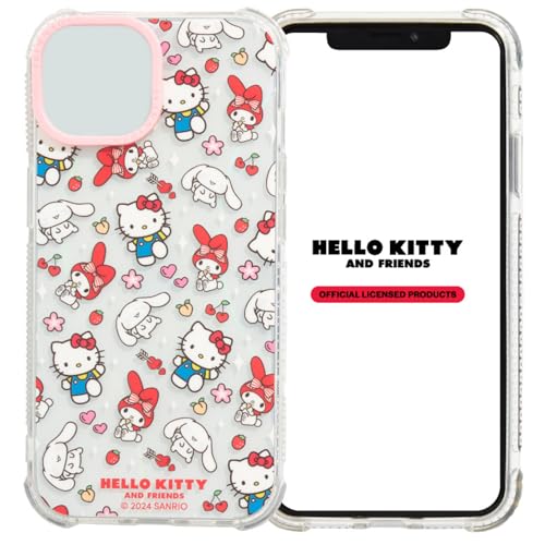 Skinnydip iPhone 12/12 Pro Hülle - Hello Kitty & Friends Schutzhülle für Mädchen, Kinder & Erwachsene, süßes Design, schlank & leicht, kratzfest, aus recyceltem Kunststoff von Skinnydip