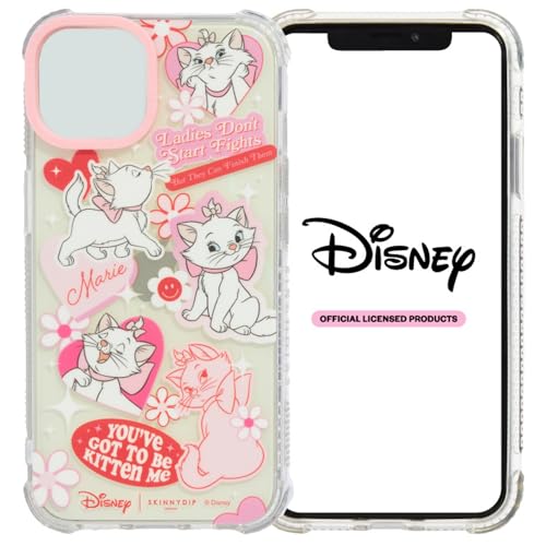 Skinnydip iPhone 15 Hülle – Disney Aristocats Marie Sticker Schutzhülle für Mädchen, Kinder & Erwachsene, niedliches Design, schlank und leicht, kratzfest, aus recyceltem Kunststoff von Skinnydip