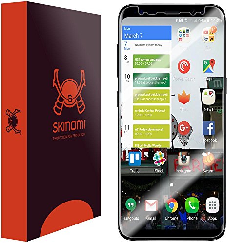 Skinomi TechSkin Displayschutzfolie für Samsung Galaxy S8, 1 Stück von Skinomi