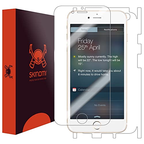 Skinomi TechSkin - Schutzfolie für Apple iPhone 6 Plus 5.5" - Vorder- und Rückseite von Skinomi